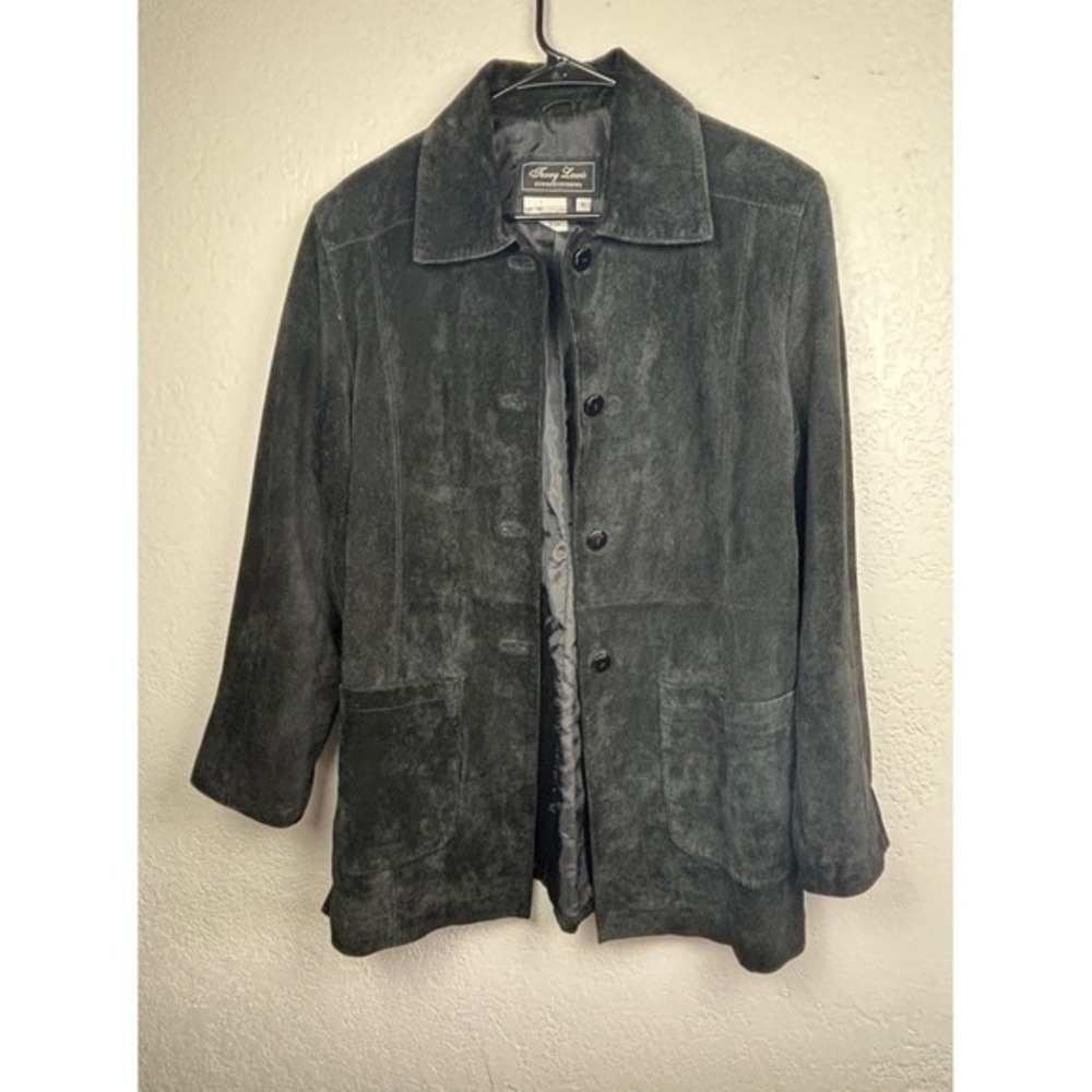 Terry Lewis Suede 90s Y2K Vintage Jacket